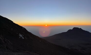 Sunrise at Uhuru Peak