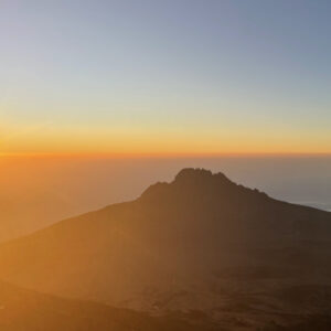 Sunrise at Uhuru Peak