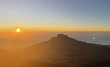 Sunrise at Uhuru Peak