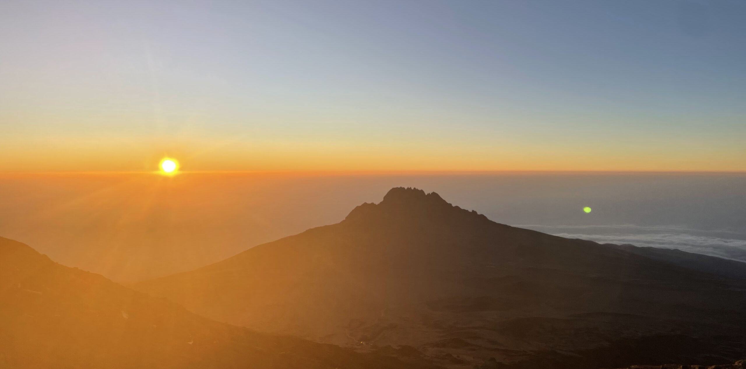 Sunrise at Uhuru Peak