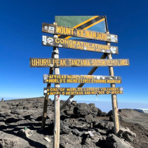 Uhuru Peak, Mount Kilimanjaro, Tanzania