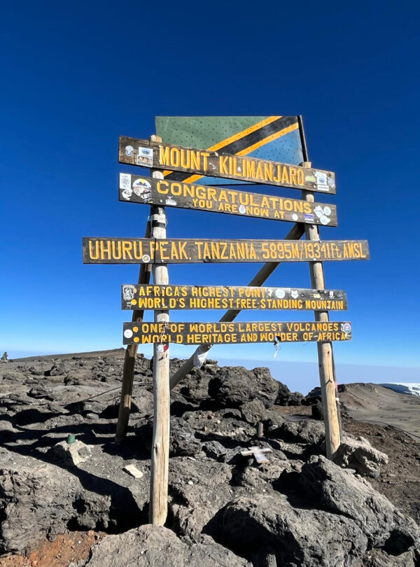 Uhuru Peak, Mount Kilimanjaro, Tanzania