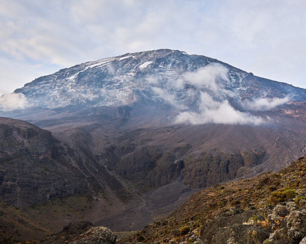 Kibo Peak on Mount Kilimajaro