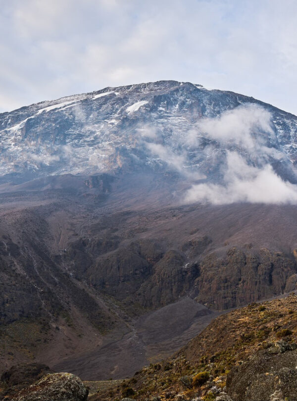 Kibo Peak on Mount Kilimajaro
