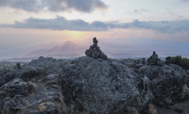 Cairns on Mount Kilimanjaro