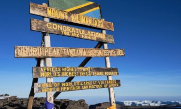 Uhuru Peak Signage, Roof of Arica