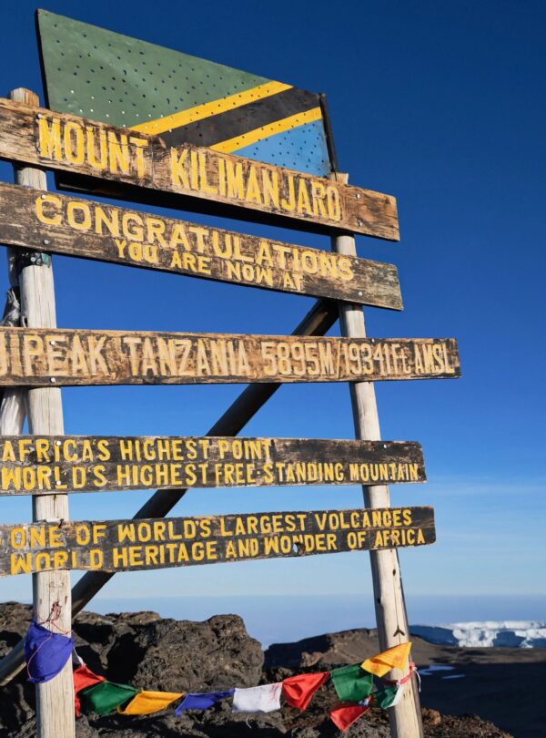 Uhuru Peak Signage, Roof of Arica