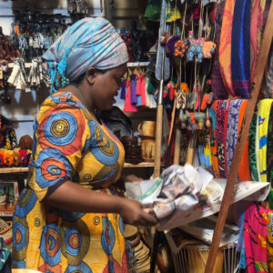 Shopping at the Maasai Craft Market in Arusha