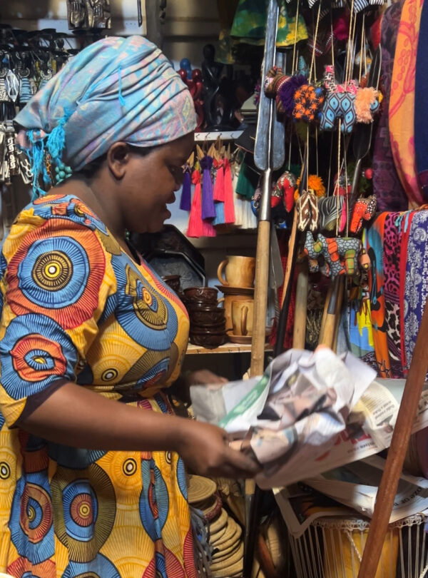 Shopping at the Maasai Craft Market in Arusha