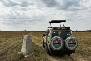 Joytrekking Tour & Safari 4x4 vehicle in the bush – illustrating how to book safari in Tanzania easily
