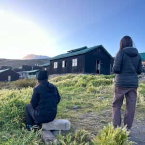 Relaxing at camp on Marangu Route
