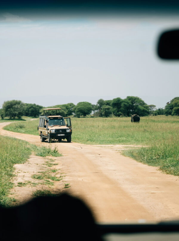 Safari truck in one of Tanzania's many national parks