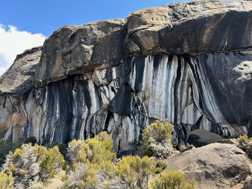 Zebra Rock on Marangu Route