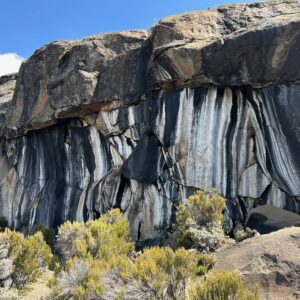 Zebra Rock on Marangu Route