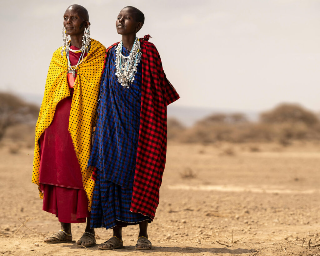 Masaai women in Tanzania