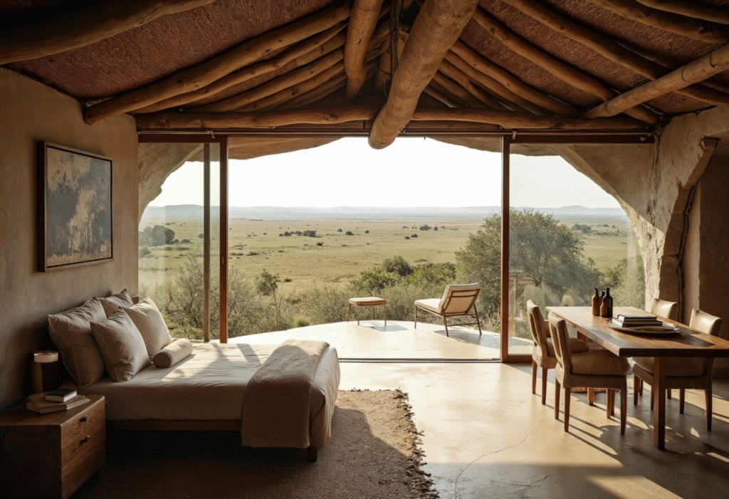 Eco-friendly lodge in Tanzania promoting responsible travel