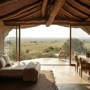 Eco-friendly lodge in Tanzania promoting responsible travel