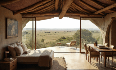 Eco-friendly lodge in Tanzania promoting responsible travel