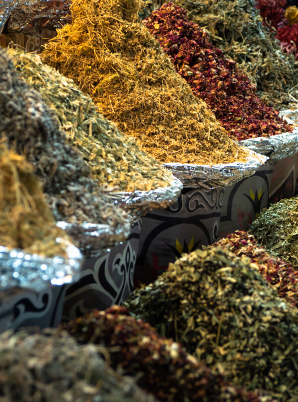 Spices at a Zanzibar spice plantation