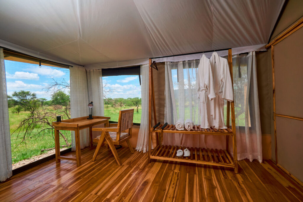 Tented Lodge in the Serengeti