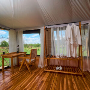 Tented Lodge in the Serengeti
