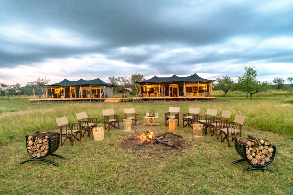 Tented Lodge in Serengeti