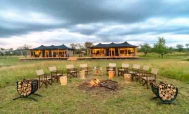 Tented Lodge in Serengeti