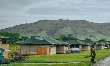 Tented Lodge in Serengeti