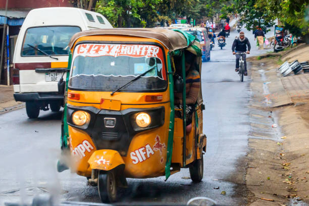 Tips for Traveling Tanzania on a Budget – tuk tuk public transport in Arusha, Tanzania