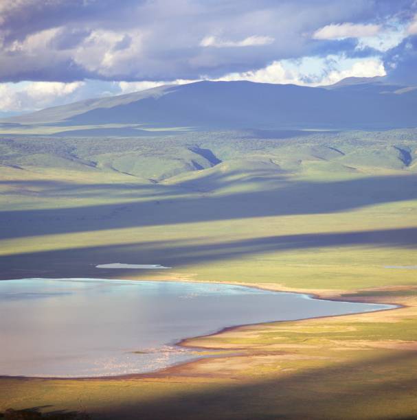 Tanzania Luxury Safaris panoramic landscape of Ngorongoro Crater in Tanzania
