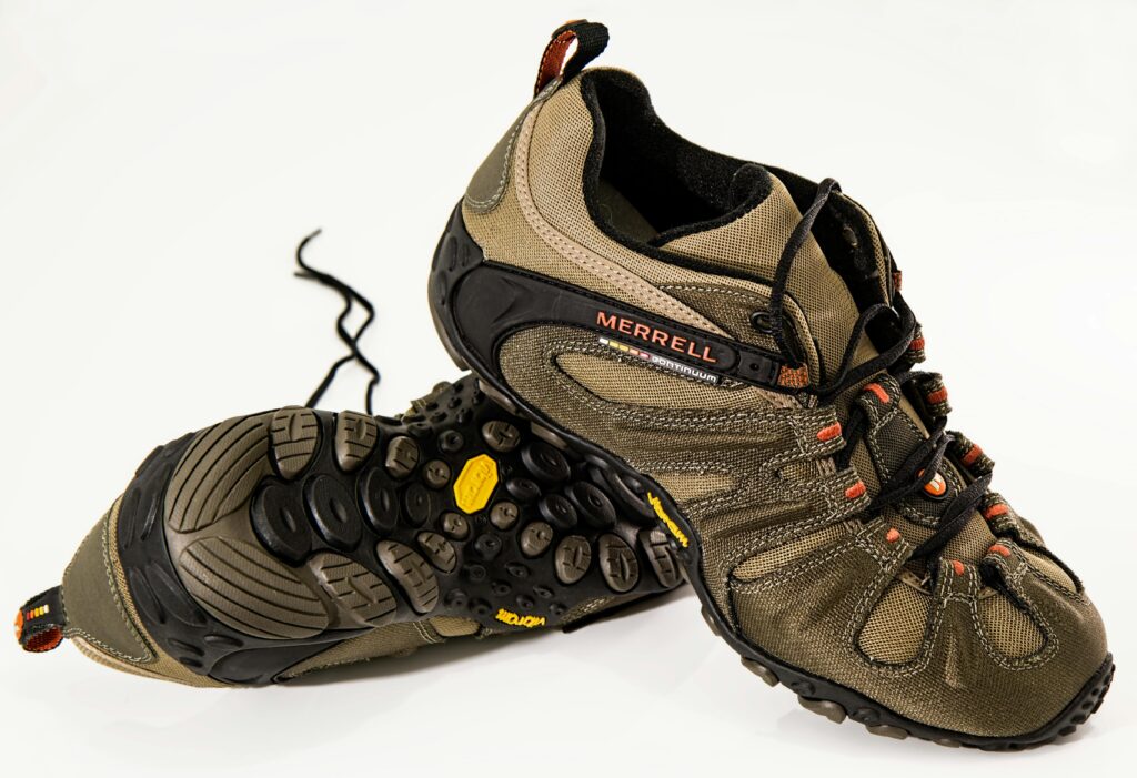 Durable hiking boots for high-altitude trekking featured in a Mount Kilimanjaro Packing List for safe and comfortable climbing