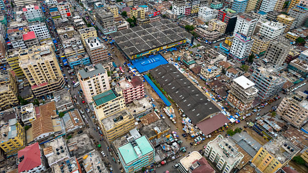 Kariakoo Market in Dar es Salaam during a vibrant Dar es Salaam City Tour experience in Tanzania