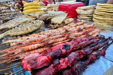 Zanzibar Traditional Foods at Stone Town Street Food Market