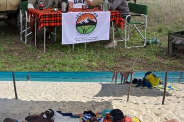 Affordable Tanzania Safari and Zanzibar Packages: comparison image showing international travelers enjoying wildlife safari in Tanzania and relaxing on Zanzibar beach
