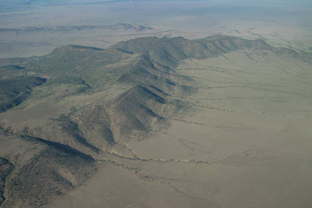 Ngorongoro Travel Package aerial view of the Ngorongoro Conservation Area bordering Serengeti National Park in Tanzania