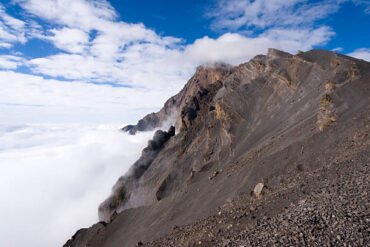 Summit of Mount Meru in Tanzania
