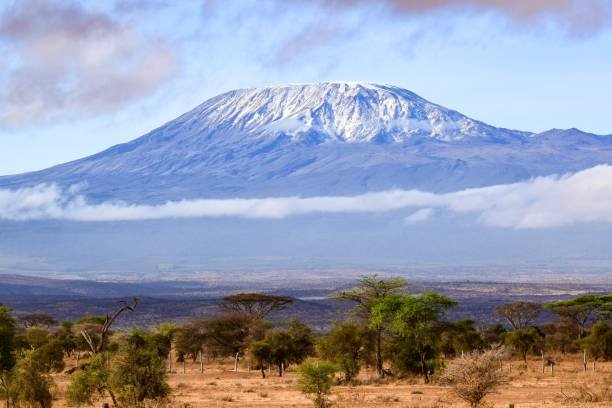 Scenic view of Mount Kilimanjaro in northern Tanzania