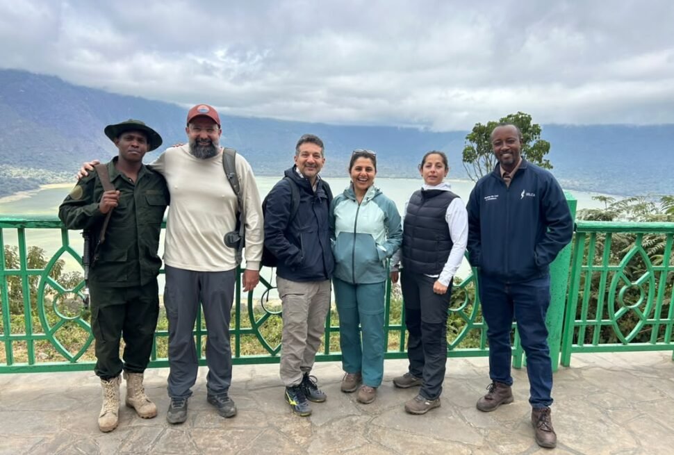 Group Safari Tours in Tanzania: Guest at mpakai crater