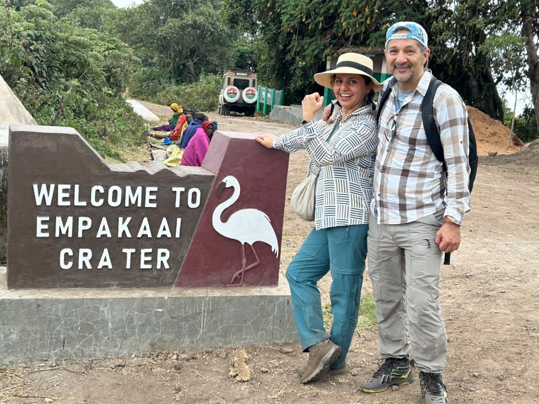 Empakai Day Trip Tanzania with travellers exploring the landscape