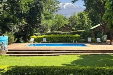Kilimanjaro Lodge MCF in Moshi Tanzania before a Kilimanjaro climb