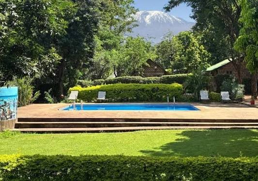 Kilimanjaro Lodge MCF in Moshi Tanzania before a Kilimanjaro climb